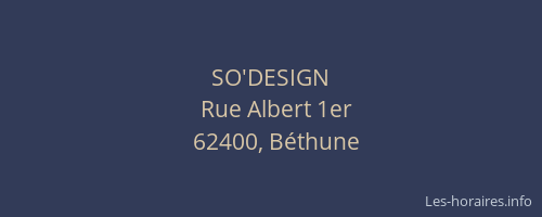 SO'DESIGN
