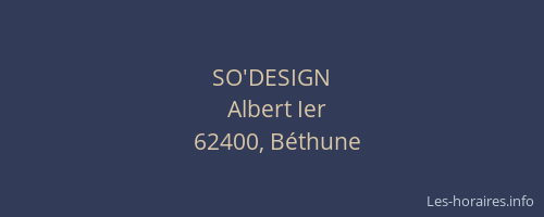 SO'DESIGN