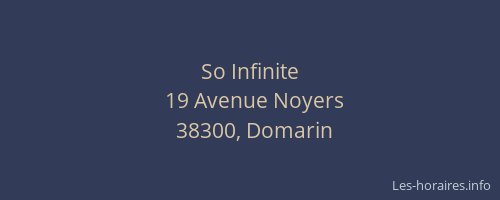 So Infinite