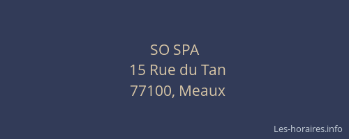 SO SPA