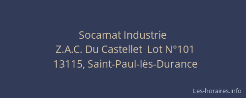 Socamat Industrie