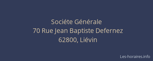 Soci&eacute;te G&eacute;n&eacute;rale