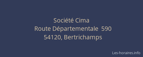 Société Cima