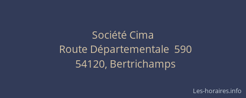 Soci&eacute;t&eacute; Cima