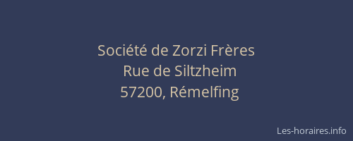 Société de Zorzi Frères