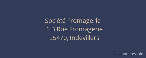 Société Fromagerie