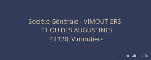 Société Générale - VIMOUTIERS 