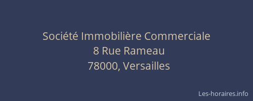 Société Immobilière Commerciale