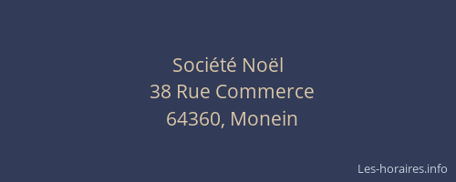 Soci&eacute;t&eacute; No&euml;l
