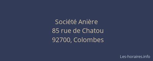 Société Anière