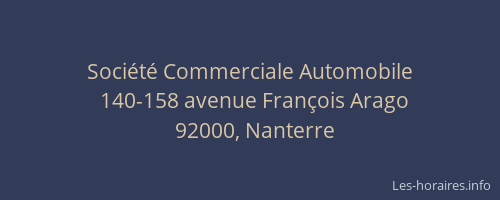 Société Commerciale Automobile