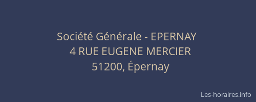 Société Générale - EPERNAY 