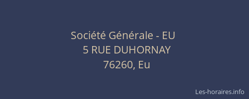 Société Générale - EU 