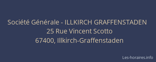 Société Générale - ILLKIRCH GRAFFENSTADEN 