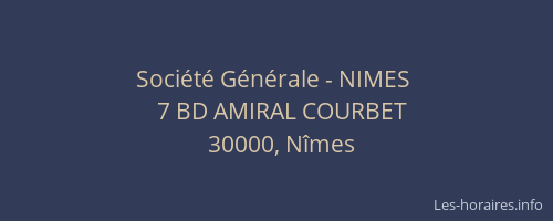 Société Générale - NIMES 