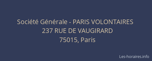 Société Générale - PARIS VOLONTAIRES 