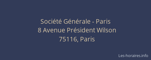 Société Générale - Paris