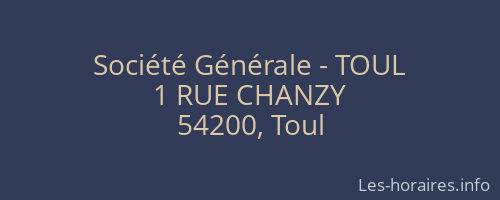 Société Générale - TOUL 