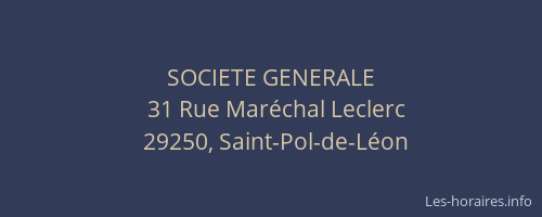 SOCIETE GENERALE