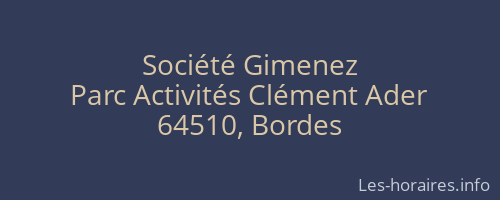 Société Gimenez