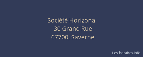 Société Horizona