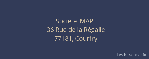 Société  MAP
