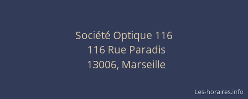 Société Optique 116
