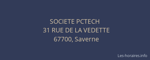 SOCIETE PCTECH