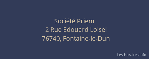 Société Priem
