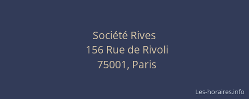 Société Rives