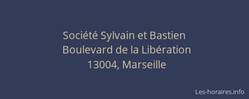 Société Sylvain et Bastien