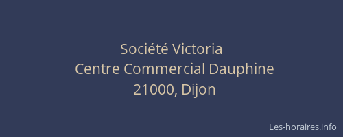 Société Victoria