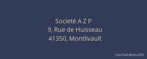Societ&eacute; A Z P