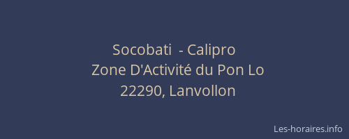 Socobati  - Calipro