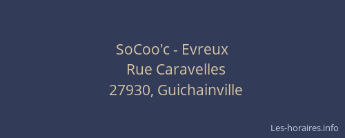SoCoo'c - Evreux