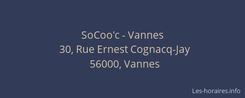 SoCoo'c - Vannes