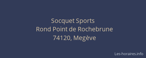Socquet Sports