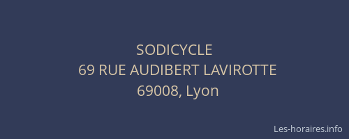 SODICYCLE