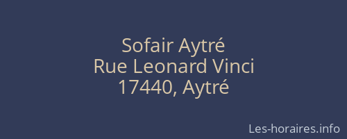 Sofair Aytré