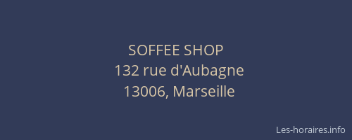 SOFFEE SHOP