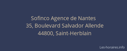 Sofinco Agence de Nantes