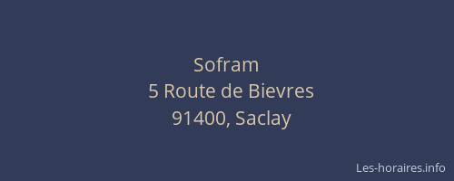 Sofram