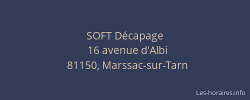 SOFT Décapage