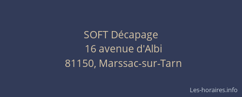 SOFT D&eacute;capage
