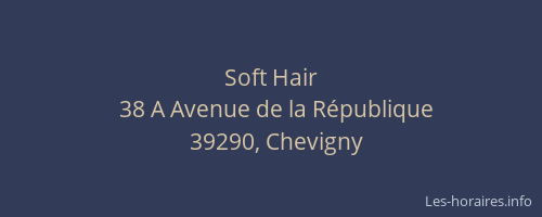 Soft Hair