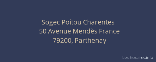 Sogec Poitou Charentes