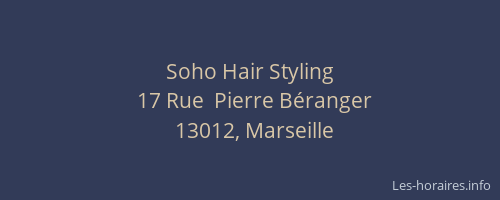 Soho Hair Styling