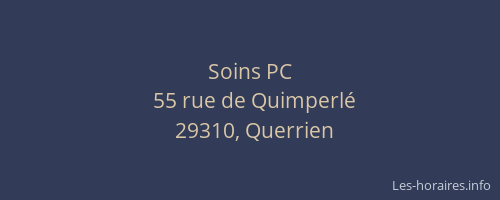 Soins PC