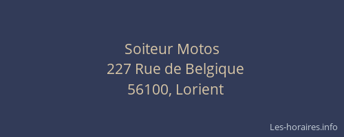 Soiteur Motos