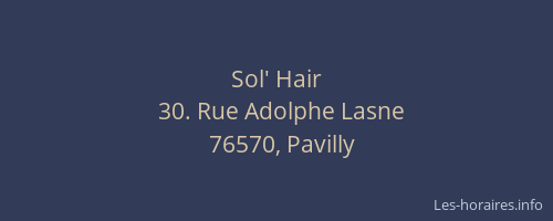 Sol' Hair